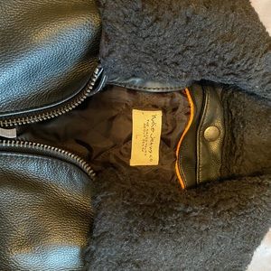 Nudie Jeans Co leather jacket large ( slim fit )